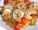 Rosemary Shrimp Skewers